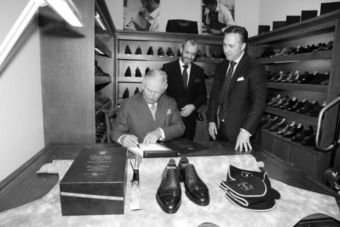 A Regal Step: Prince Charles' Coronation Shoes by Gaziano and Girling