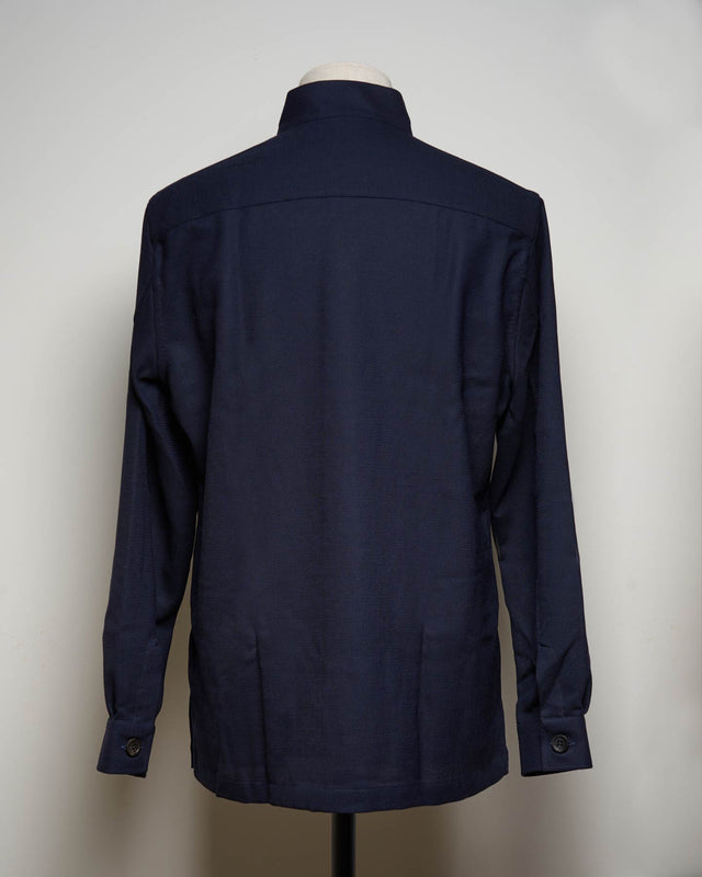Traveler's Jacket | Loro Piana Wool Jersey | Navy