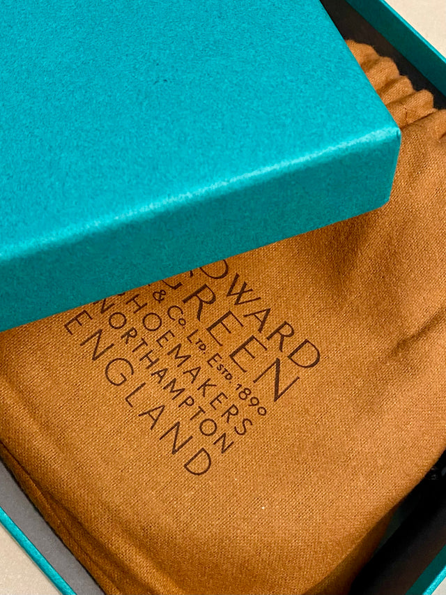 Edward Green - Belt | Suede | Mushroom - Belts