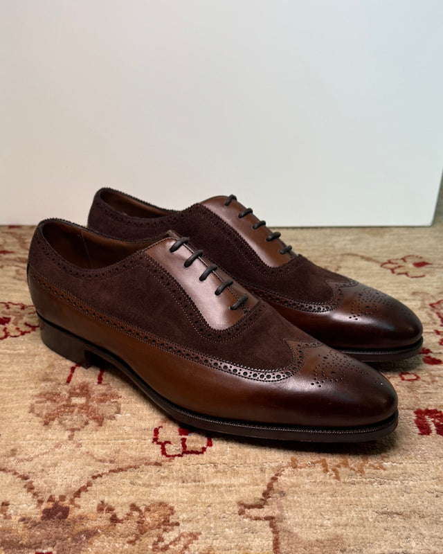 Plymouth | Calf & Suede | Dark Oak Antique & Mink