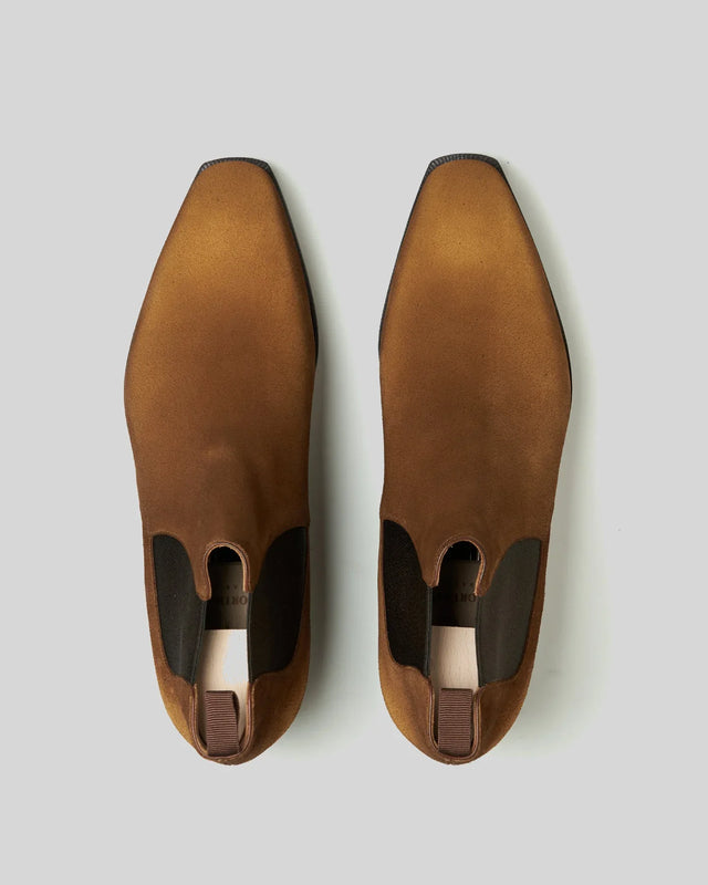 Maison Corthay - Bella | Suede | Castor - Boots