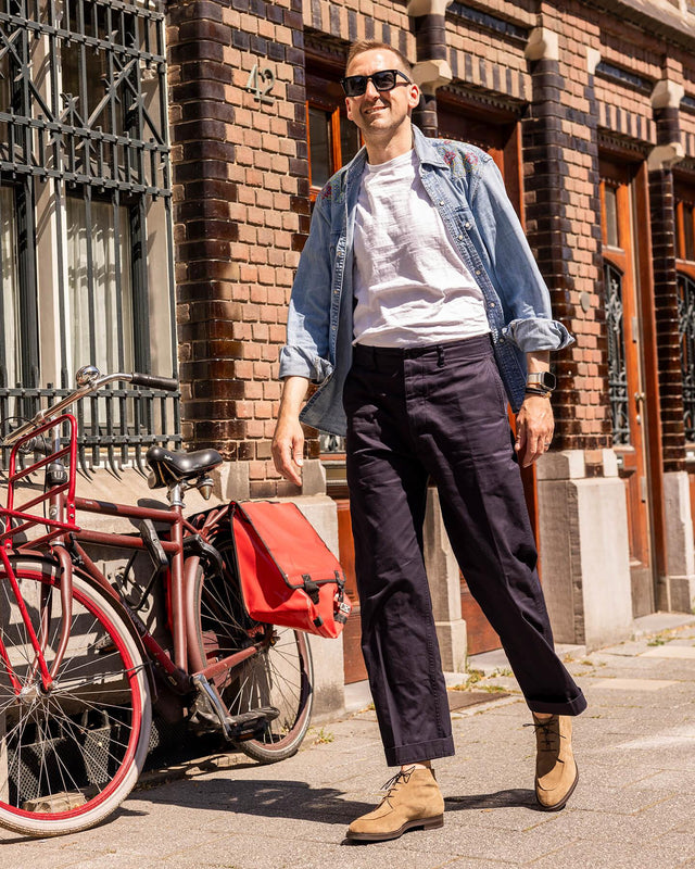 Edward Green - Halifax | Unlined | Suede | Mushroom - Boots