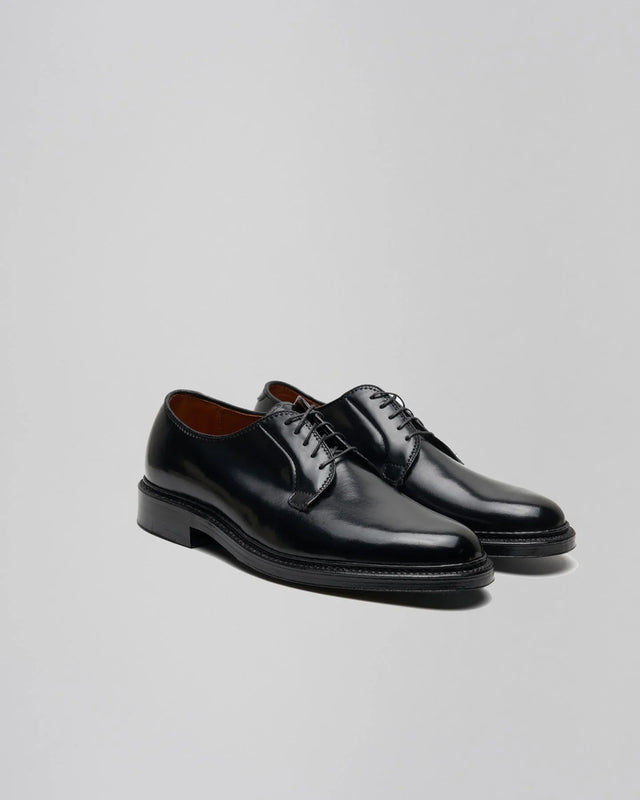 Plain Toe | 9901 | Cordovan | Black