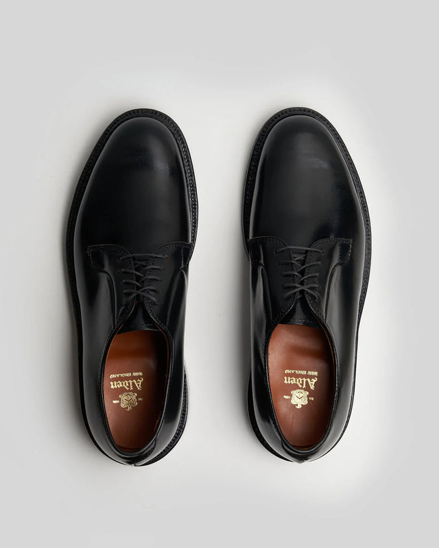 Plain Toe | 9901 | Cordovan | Black