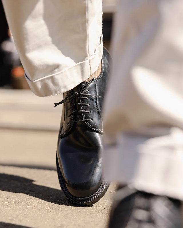 Plain Toe | 9901 | Cordovan | Black