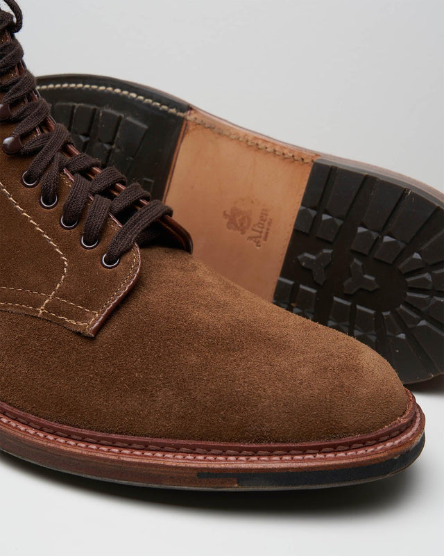 Alden - Plain Toe Boot | 4511HC | Suede | Snuff - Boots