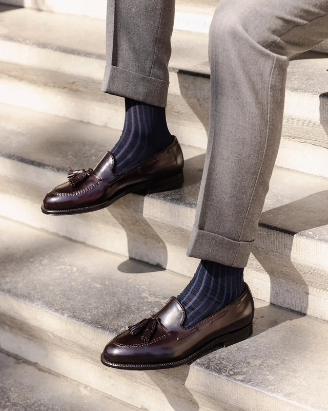 Tassel Loafer | 563 | Cordovan | #8