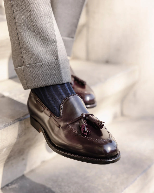 Tassel Loafer | 563 | Cordovan | #8