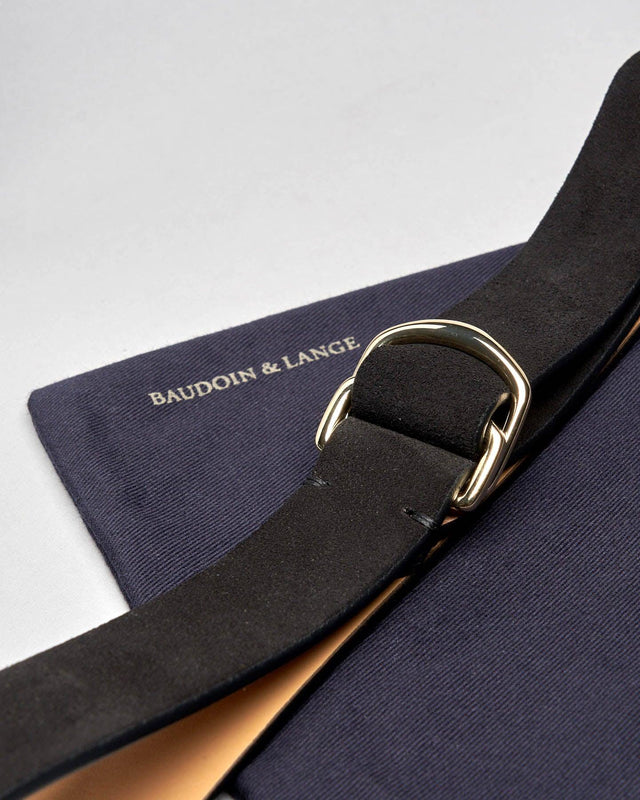 Belt | Suede | Black