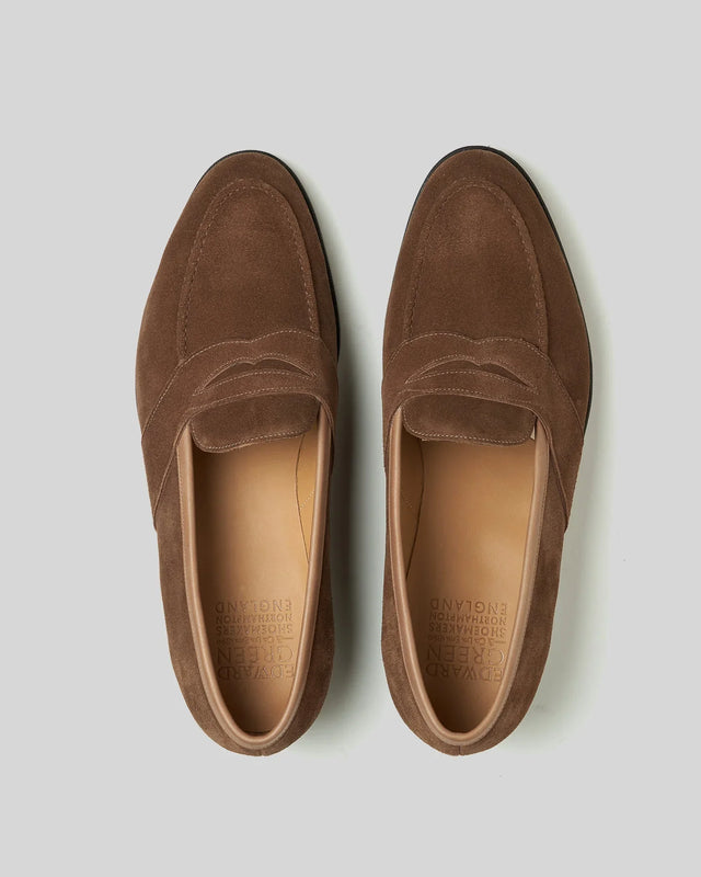 Edward Green - Montpellier | Suede | Raw Umber - Loafer