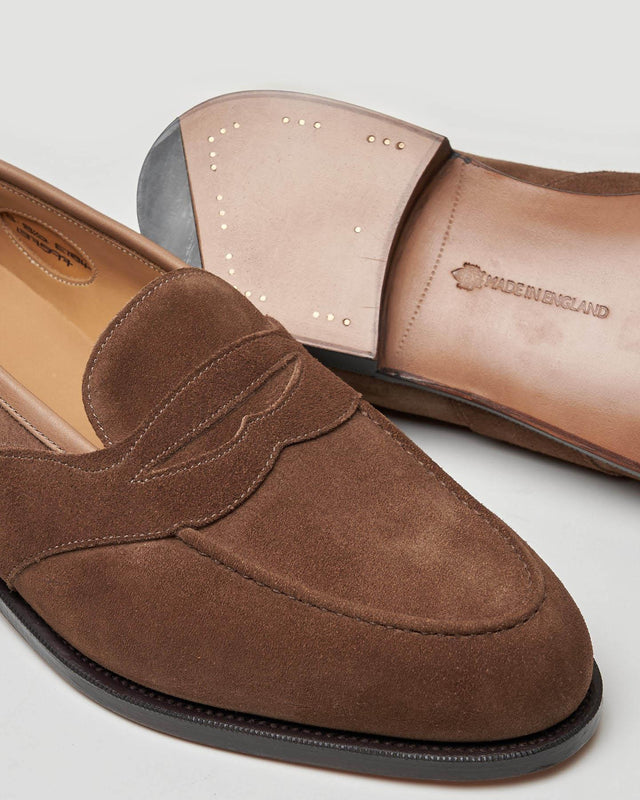 Edward Green - Montpellier | Suede | Raw Umber - Loafer