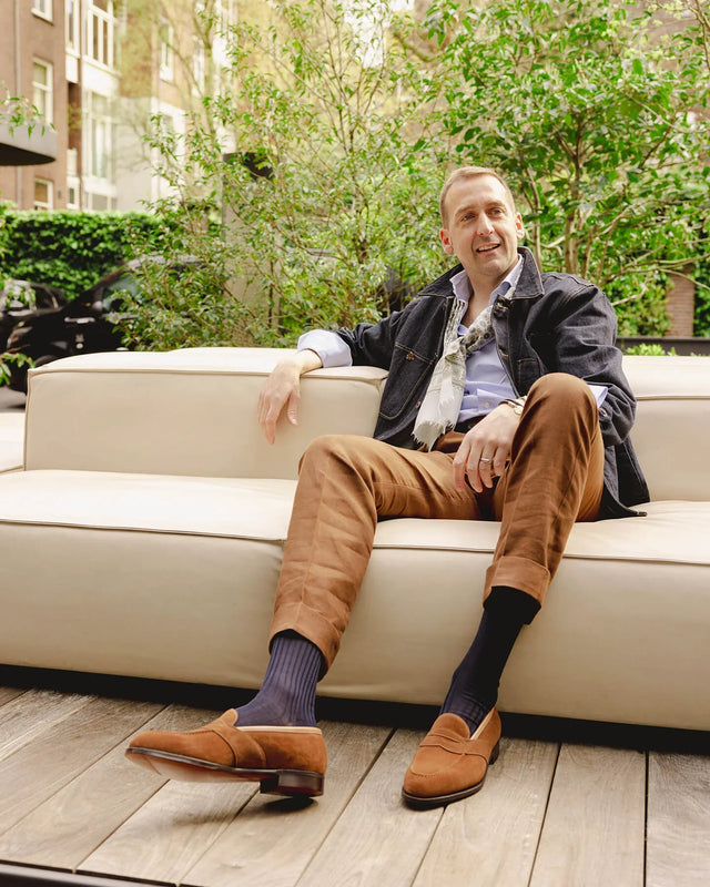 Edward Green - Montpellier | Suede | Raw Umber - Loafer