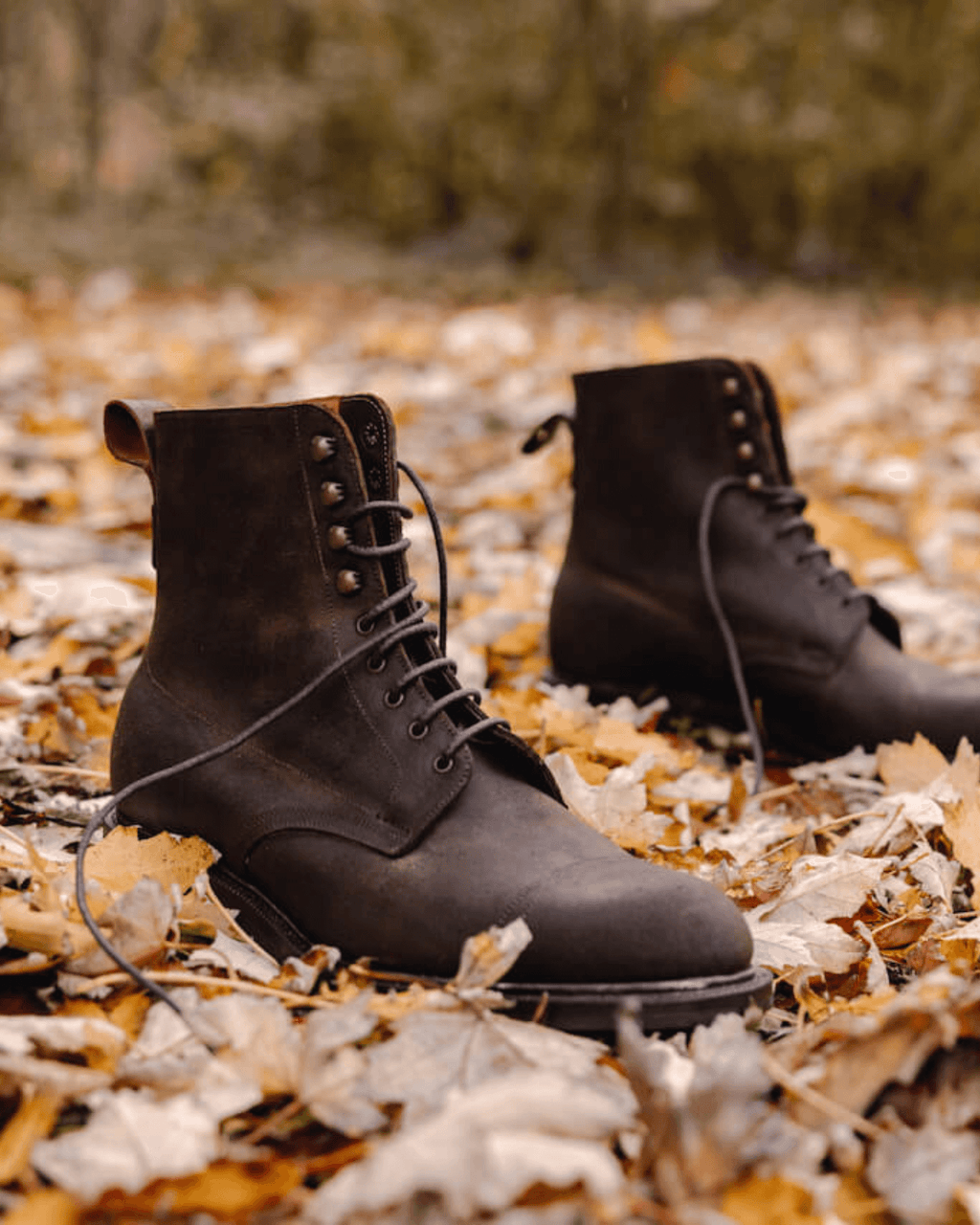 Waxed 2025 suede boots