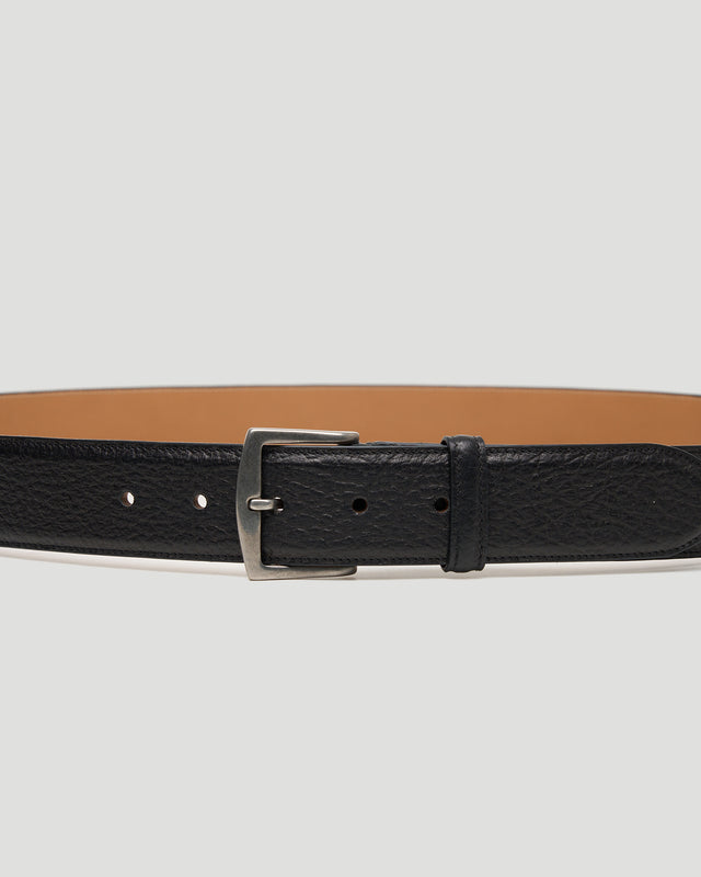 Belt | London Grain | Black