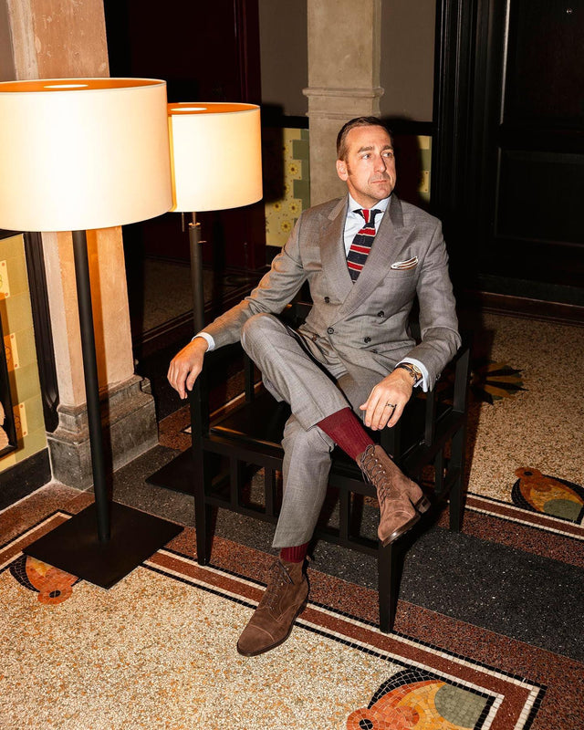 Edward Green - Galway | Suede | Mink | Exclusive - Boots