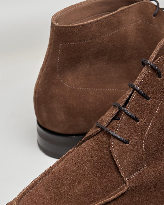 Edward Green - Halifax | Unlined | Suede | Raw Umber - Lace-up