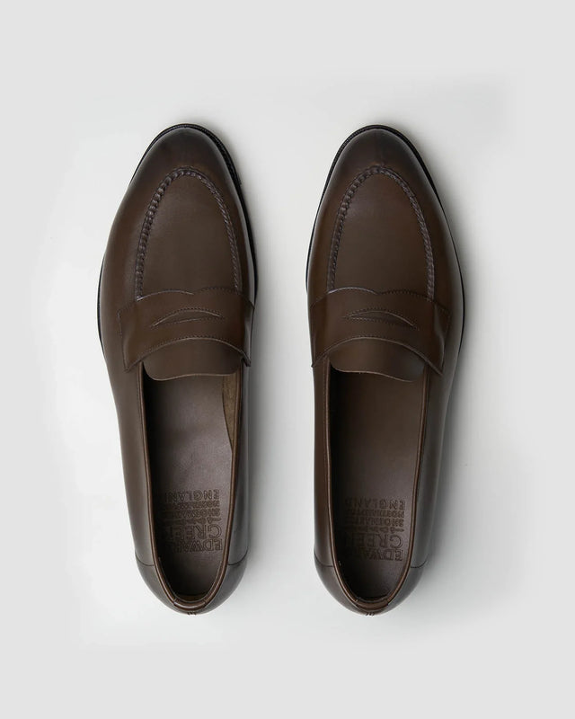 Edward Green - Harrow | Unlined | Calf | Bronze Antique - Loafer
