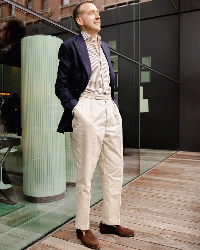 Edward Green - Piccadilly | Unlined | Suede | Mink - Loafer