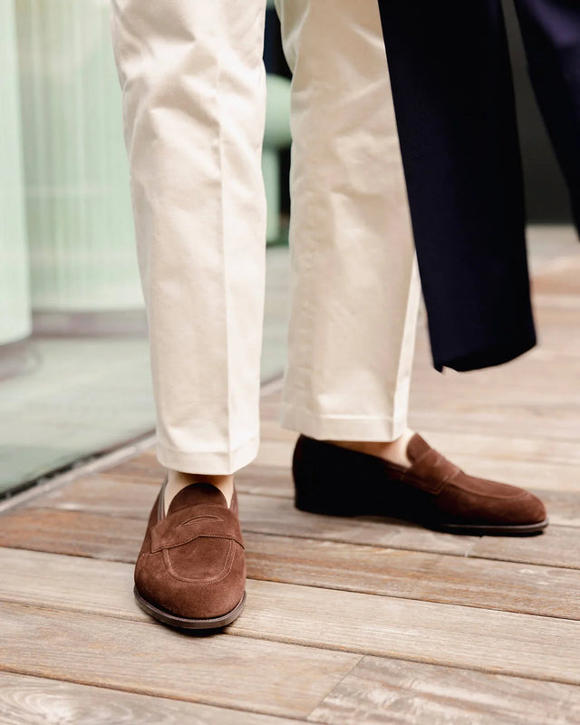 Edward Green - Piccadilly | Unlined | Suede | Mink - Loafer