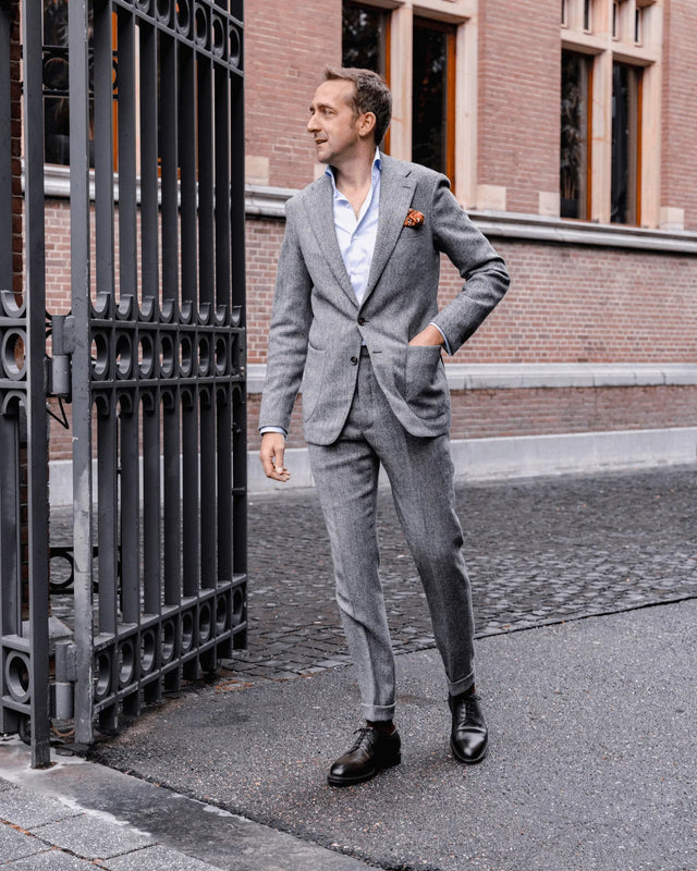 Edward Green - Windermere | Delapre | Dark Brown - Lace-up