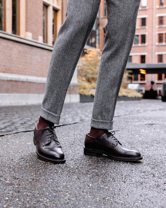 Edward Green - Windermere | Delapre | Dark Brown - Lace-up