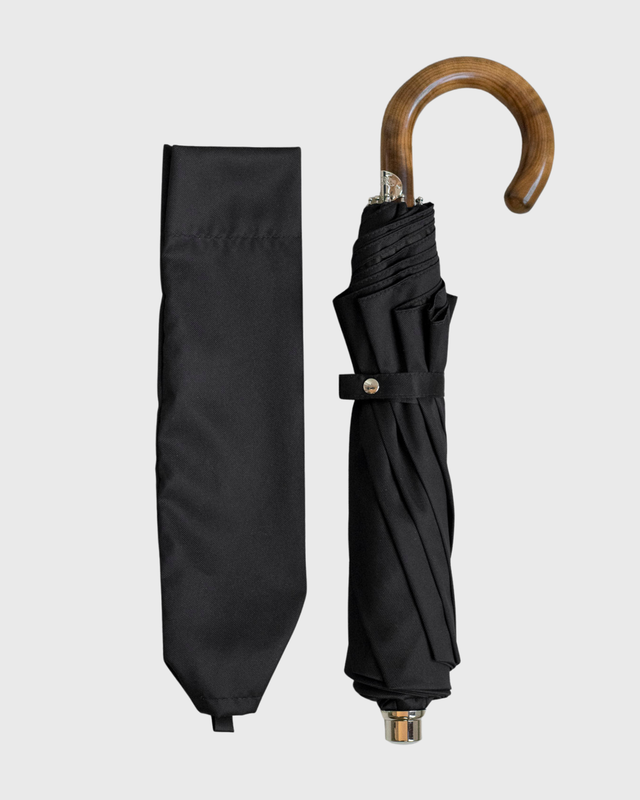 Folding Umbrella | Maple | Black