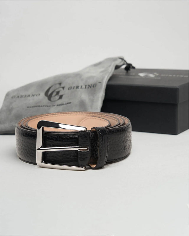 Gaziano & Girling - Belt | English Grain | Black - Belts