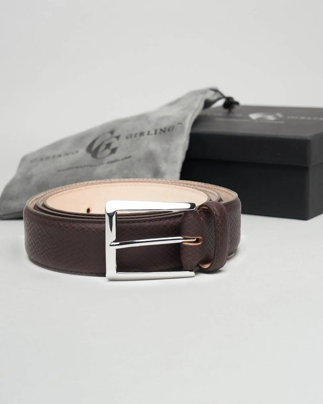 Gaziano & Girling - Belt | Hatch Grain | Espresso - Belts
