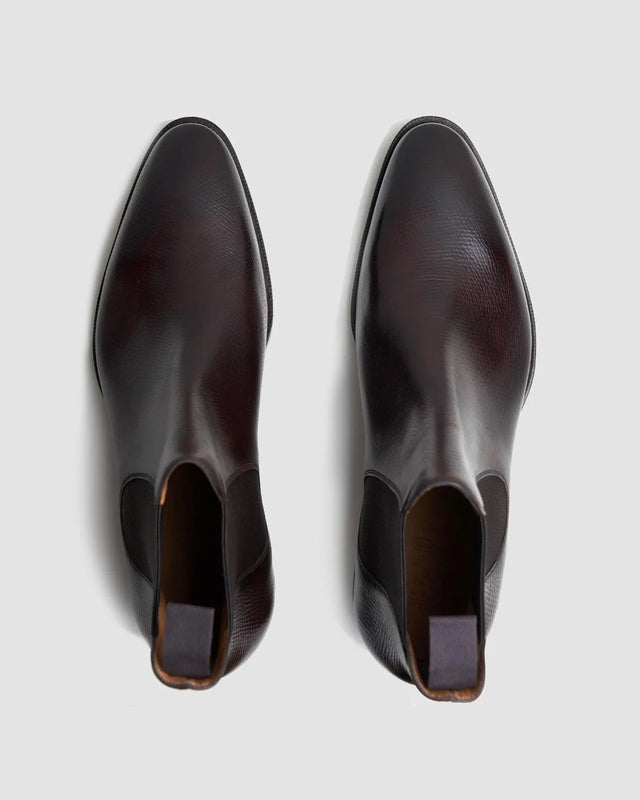 Gaziano & Girling - Exclusive | Burnham | Hatch Grain | Espresso - Boots