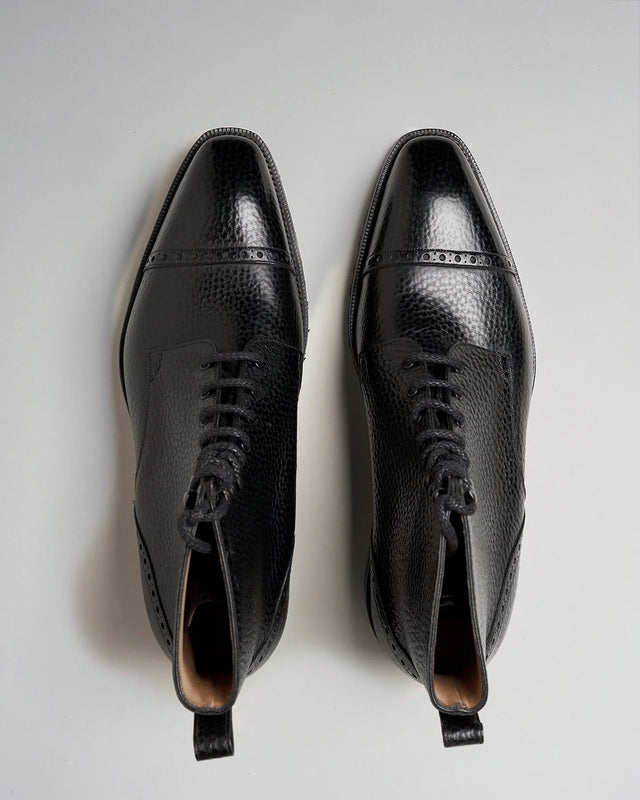 Gaziano & Girling - Urban Commando | English Grain | Black - Boots