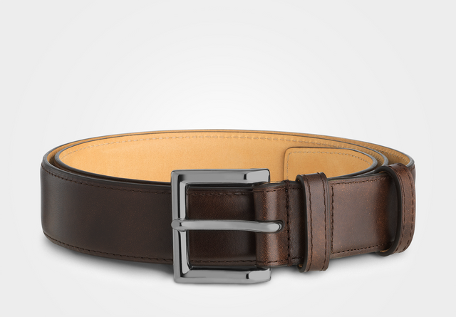 Belt | Museum Calf | Dark Brown