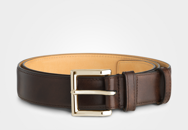 Belt | Museum Calf | Dark Brown