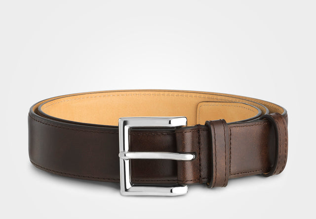 Belt | Museum Calf | Dark Brown