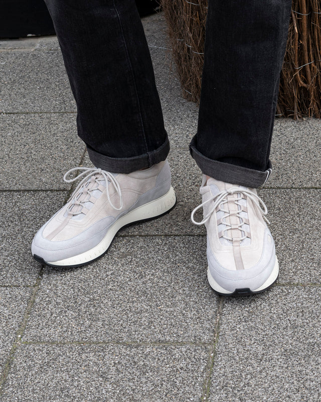 Laced Stream | Suede | Sand & Mist