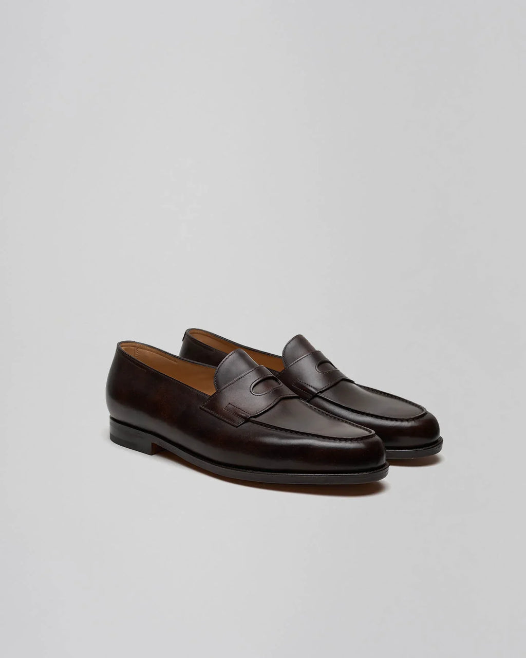 John Lobb Lopez in Dark Brown Museum Calf – The Hand