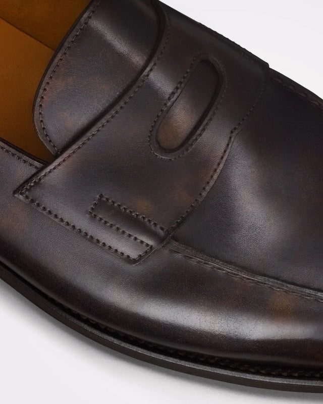 Lopez | Museum Calf | Dark Brown