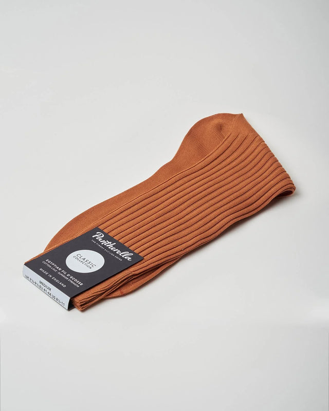 Pantherella - Sock | Danvers | Fil d'Ecosse | Cumin - Socks & Footlets