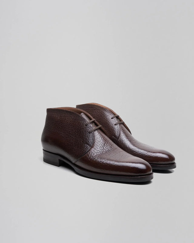Saint Crispin's - Chukka | Shrunken Calf | Brown | 524 - Lace-up