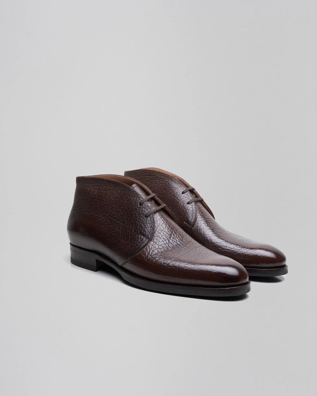 Saint Crispin's Chukka in Brown Shrunken Calf
