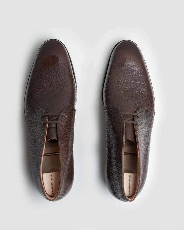 Saint Crispin's - Chukka | Shrunken Calf | Brown | 524 - Lace-up