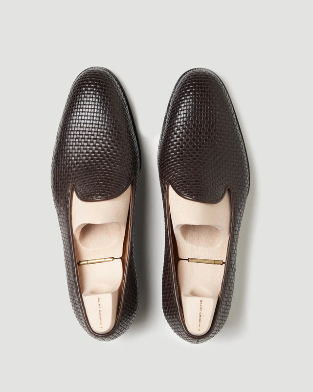 Saint Crispin's - Loafer | Braided | Espresso | 777 - Loafer