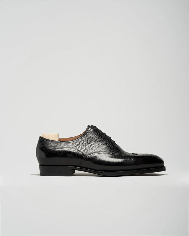 Saint Crispin's - Oxford Wingtip | Russian Grain | Black | 104FC - Lace-up