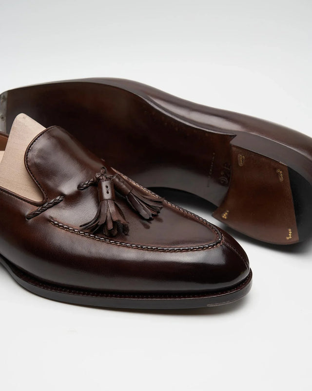 Tassel Loafer | Caramel Brown | 642