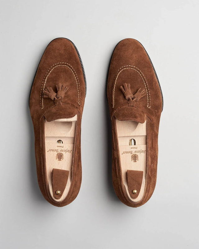 Stefano Bemer - Tassel Loafer | Suede | Polo | T1327 - Loafer