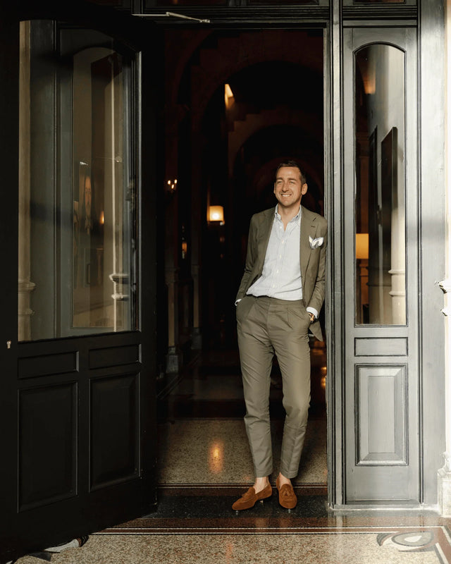 Stefano Bemer - Tassel Loafer | Suede | Polo | T1327 - Loafer