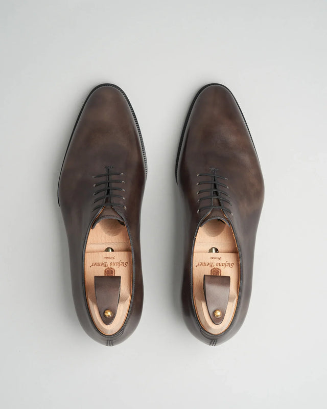 Stefano Bemer - Wholecut | Museum Steel | Calf | T6310 - Lace-up