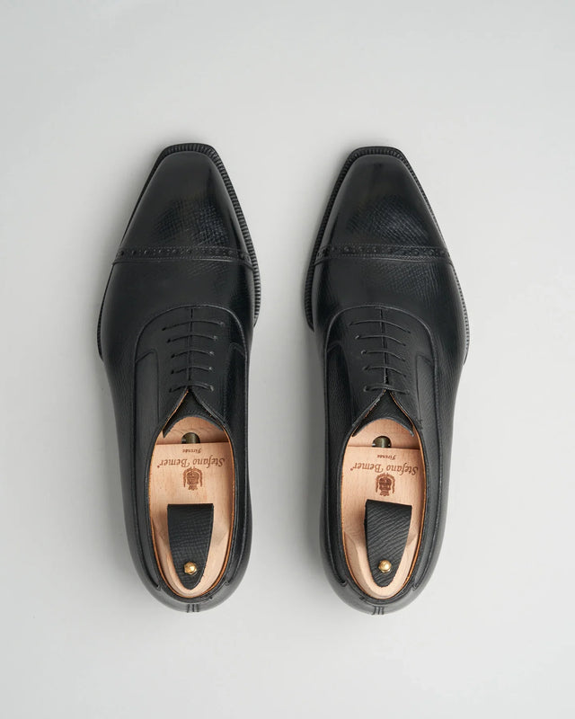 Stefano Bemer - Balmoral | Arlington | Black | T6451Z5 - Lace-up