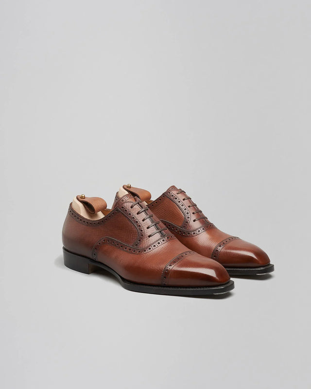 Stefano Bemer - Oxford Toecap | Arlington | Walnut | T6620Z1 - Lace-up