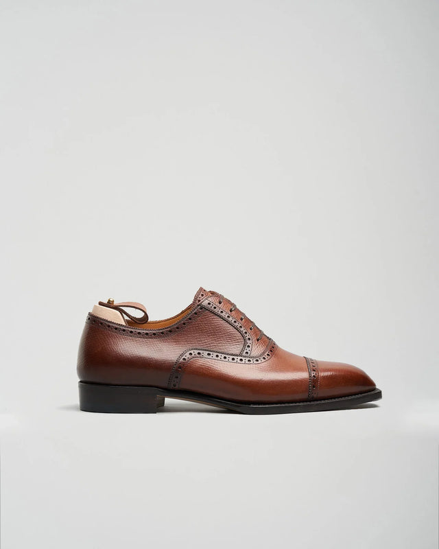 Stefano Bemer - Oxford Toecap | Arlington | Walnut | T6620Z1 - Lace-up