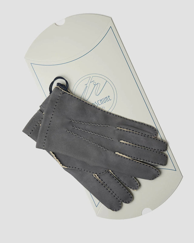 Thomas Riemer - Doeskin | Unlined | Blue - Gloves